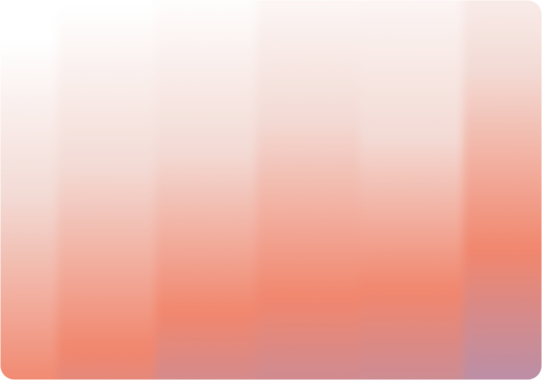 Gradient background panel